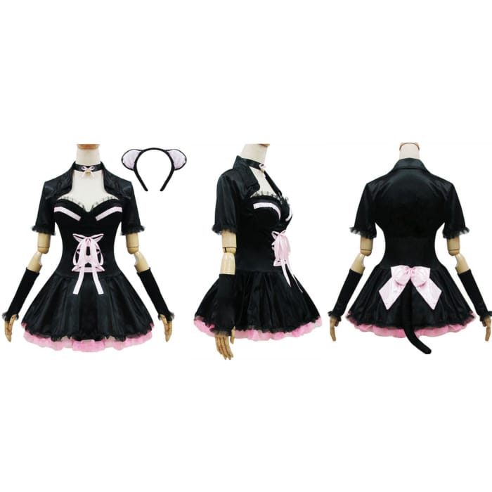 Black Kitty Dress Cosplay Costume CP153704 - Cospicky