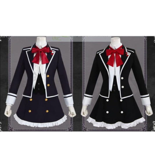Black/Navy Diabolik Lovers Komori Yui Cosplay Uniform CP1710970 - Cospicky