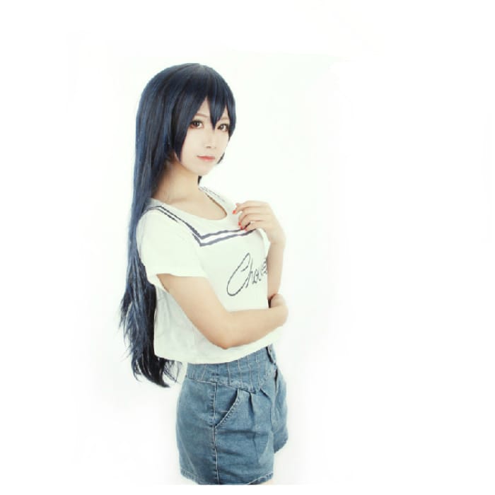 Blue-Black Cosplay [Card Captor Sakura] Daidoji Tomoyo Wig  80cm/100cm CP152868 - Cospicky