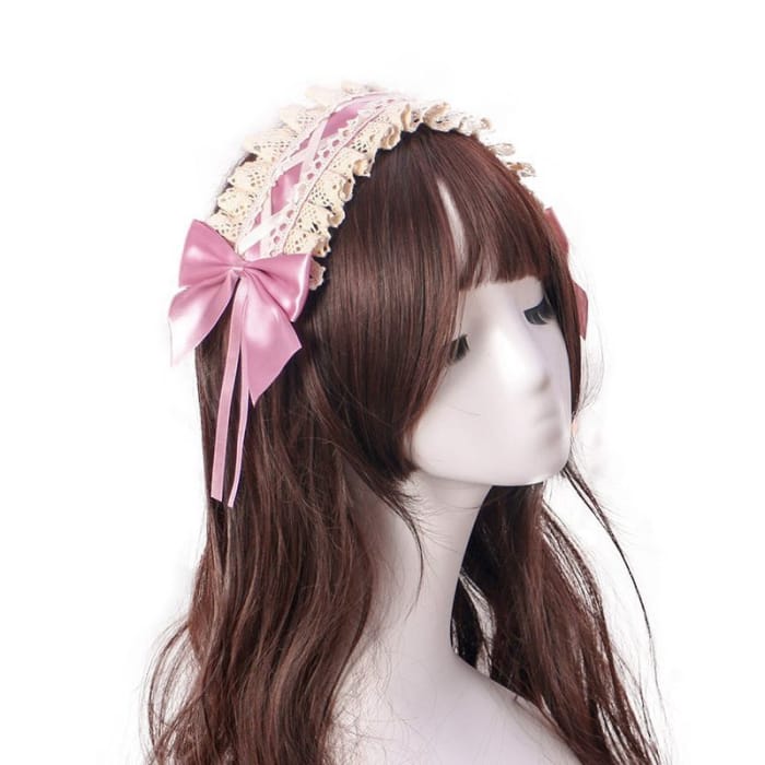 Bow Lace Headband-4