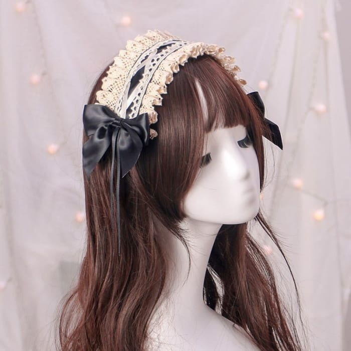 Bow Lace Headband-9
