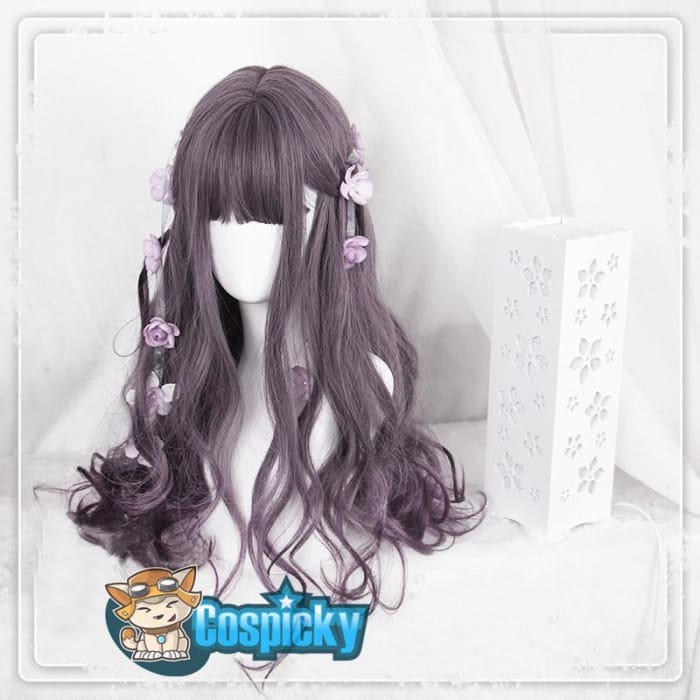 Brown Pastel Gradient Lolita Curly Wig CP179081 - Cospicky