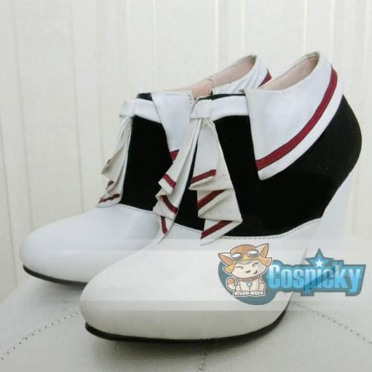 [Card Captor Sakura] Black/White Uniform Wedge Shoes CP153908 - Cospicky