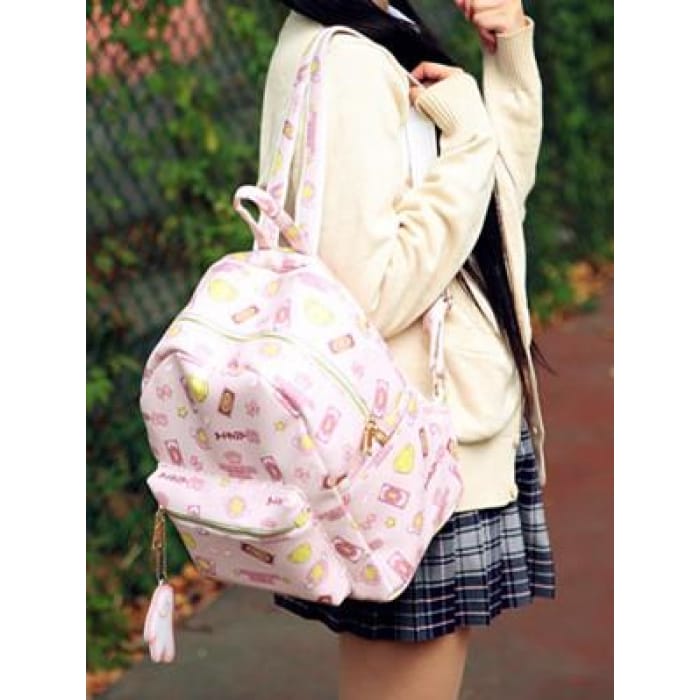 Card Captor Sakura Pink Backpack CP165533 - Cospicky