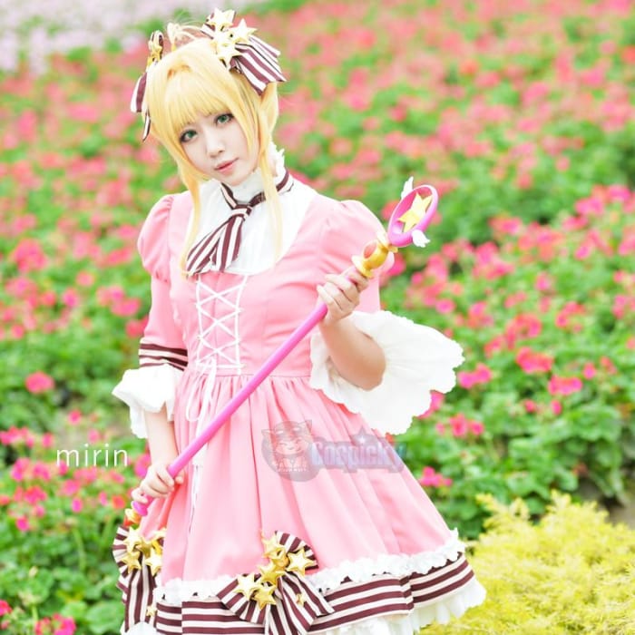 Card Captor Sakura Pinky Dolly Dress Costume CP165693 - Cospicky