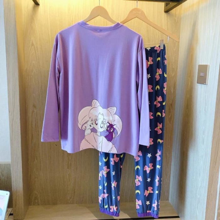 Cartoon Cute Sailor Moon Pajamas Set CC1734 - Cospicky