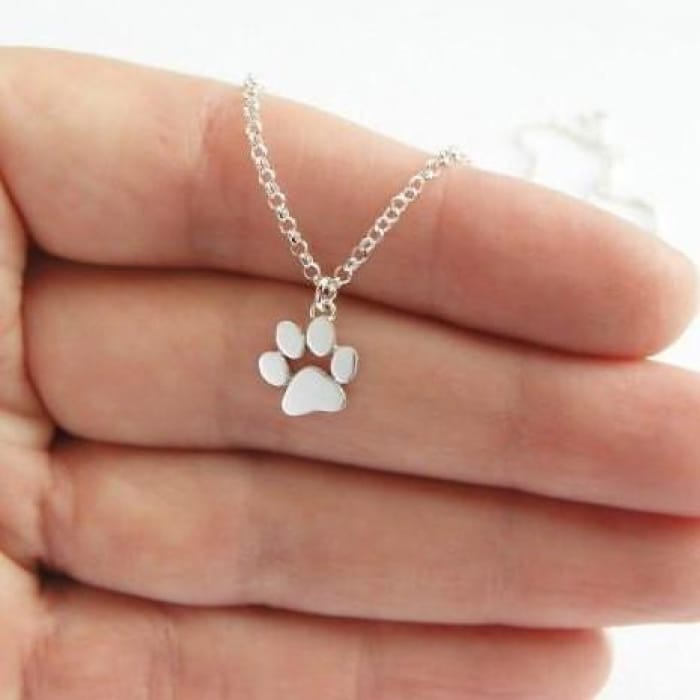 Cats Paws Print Necklace CP179130 - Cospicky