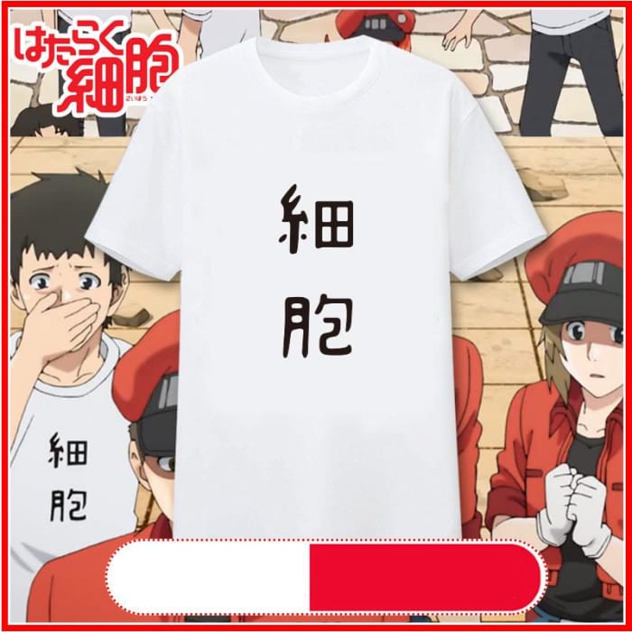 Cells at Work Anime T-Shirt C12718 - Cospicky