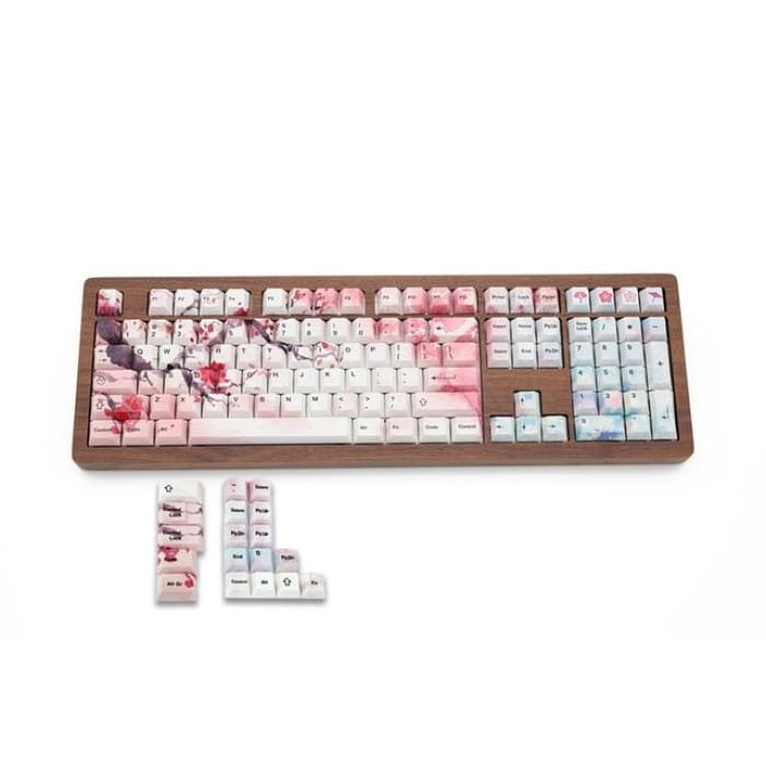 Cherry Blossom Keycaps Set