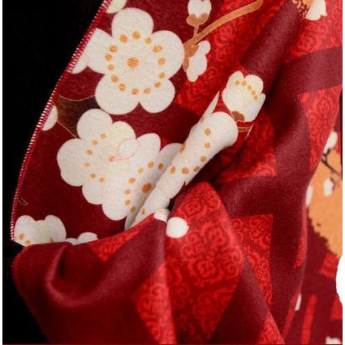 Chinese Style Fleece Shawl CP154691 - Cospicky