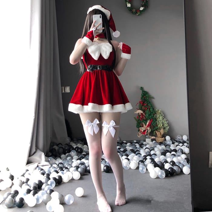 Christmas Maid’s Uniform Suit CP066 - Lingerie Set