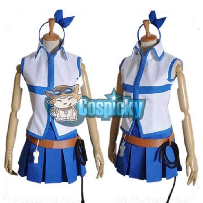 Commission Request Fairy Tail - Lucy Heartfilia Cosplay Costume CP152040 - Cospicky