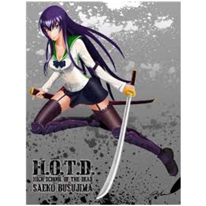 Commission Request Highschool of The Dead Busujima Saeko Cosplay Costume CP151841 - Cospicky