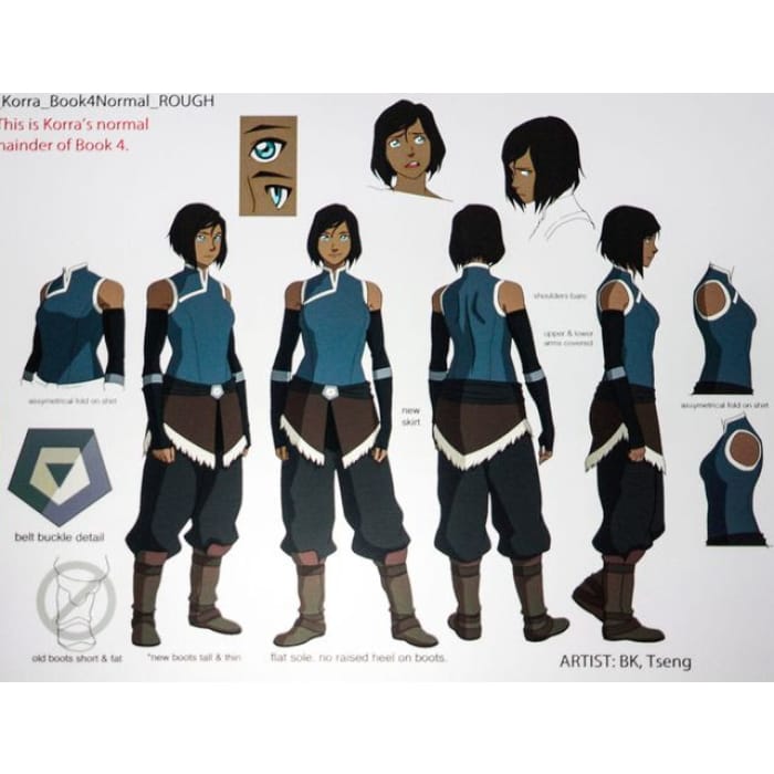 Commission Request Legend of Korra Korra Cosplay Costume CP1811795 - Cospicky