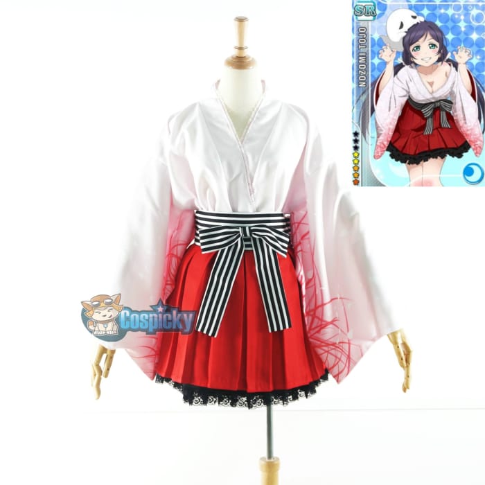 [Commission Request ] Lovelive ! Nozomi Tojo Spirit Festival Kimono Cosplay Costume CP164769 - Cospicky