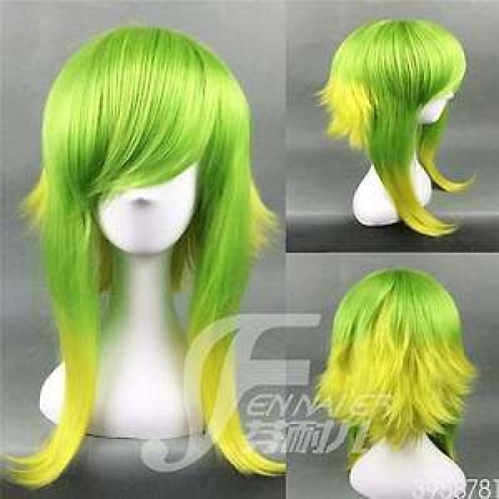 Commission Request Red Black Mixed Wig C12665 - Cospicky