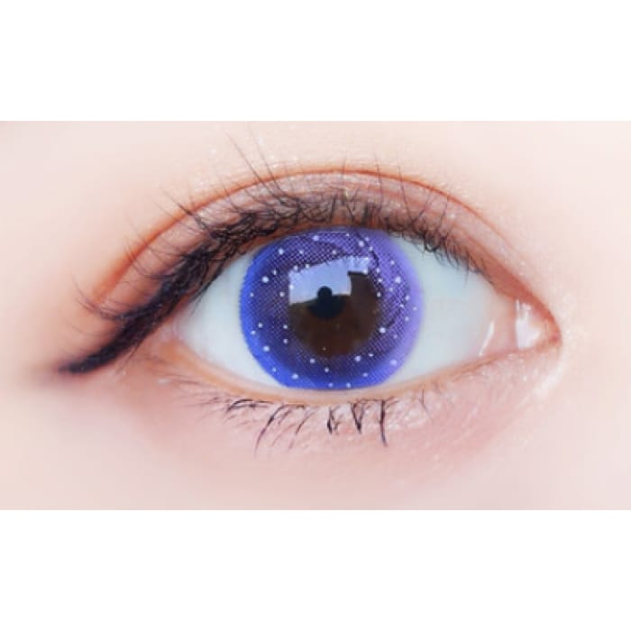 Cosplay Galaxy Pink Blue Contact Lenses BE822