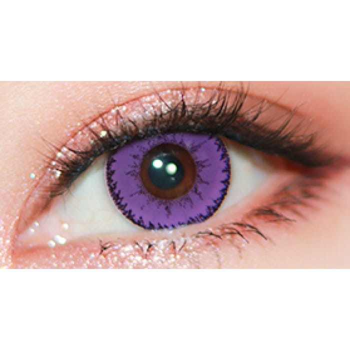 Cosplay Little Devil Purple Color Contact Lenses BE733