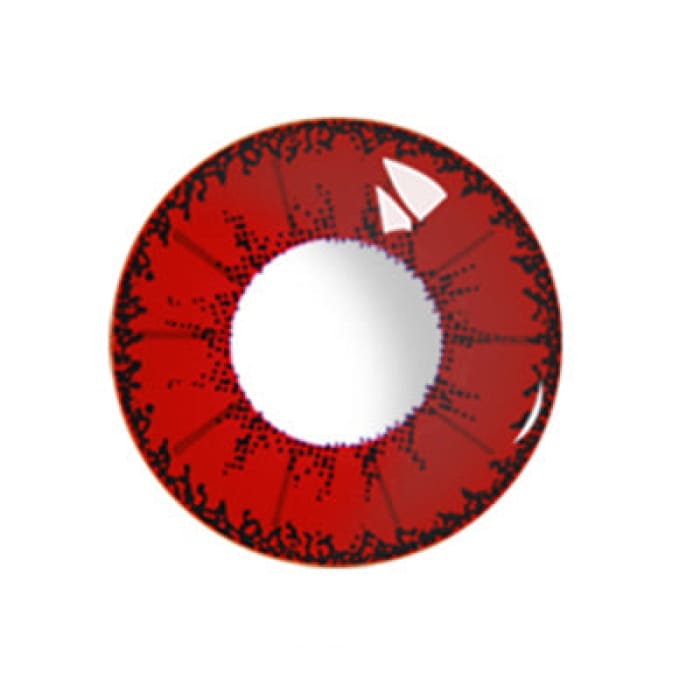 Cosplay Little Devil Red Color Contact Lenses BE731