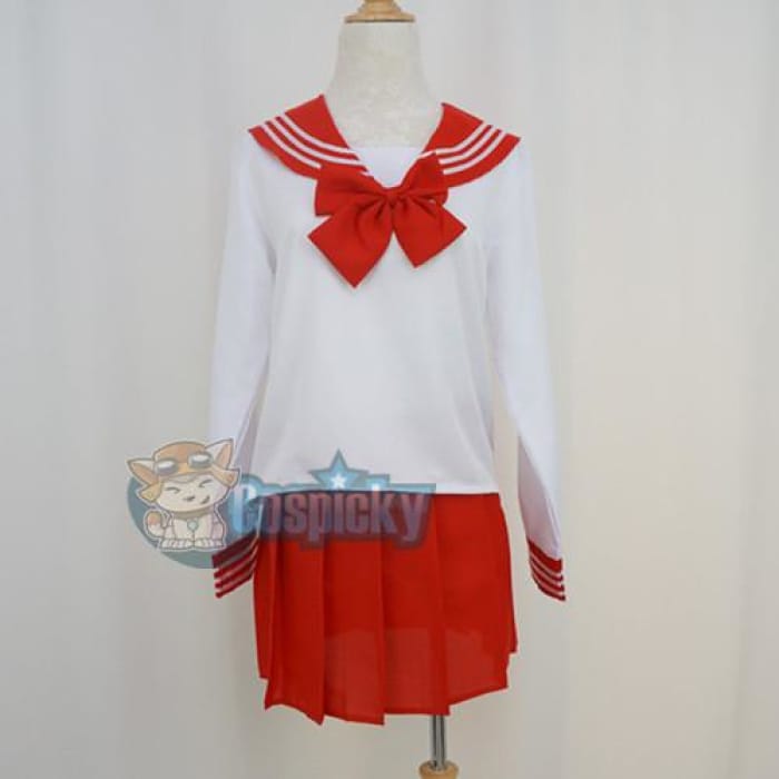 Cosplay Long Sleeve Sailor Seifuku School Uniform Set CP152055 - Cospicky