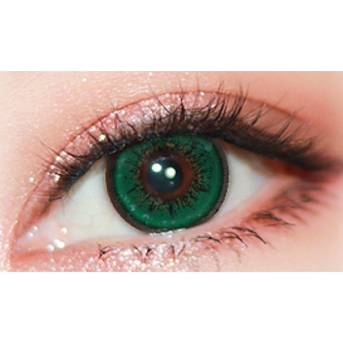 Cosplay Sun Green Contact Lenses BE813