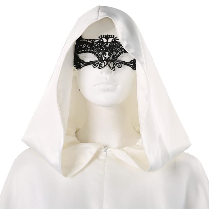 Cruella Cloak Halloween Carnival Party Suit Cosplay Costume 