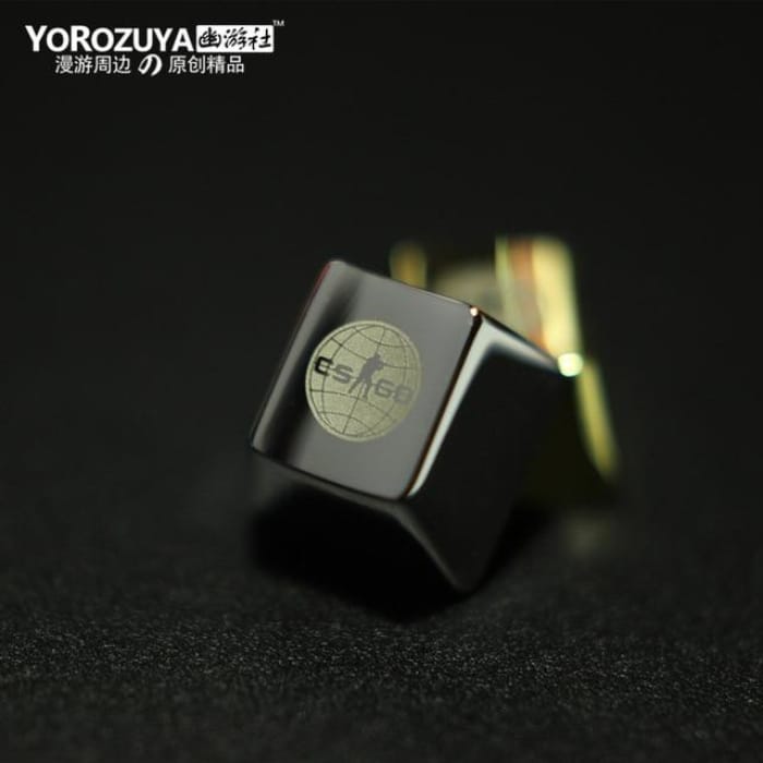 CSGO Silver/Gold Keycap