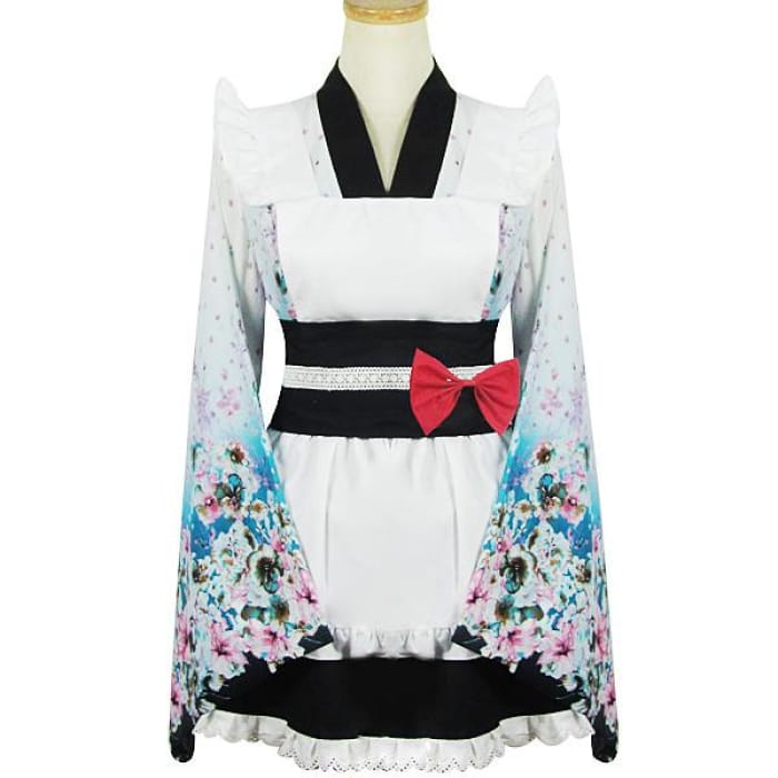 [Custom Made Size] Spring Maid Kimono Dress Costume CP154246 - Cospicky