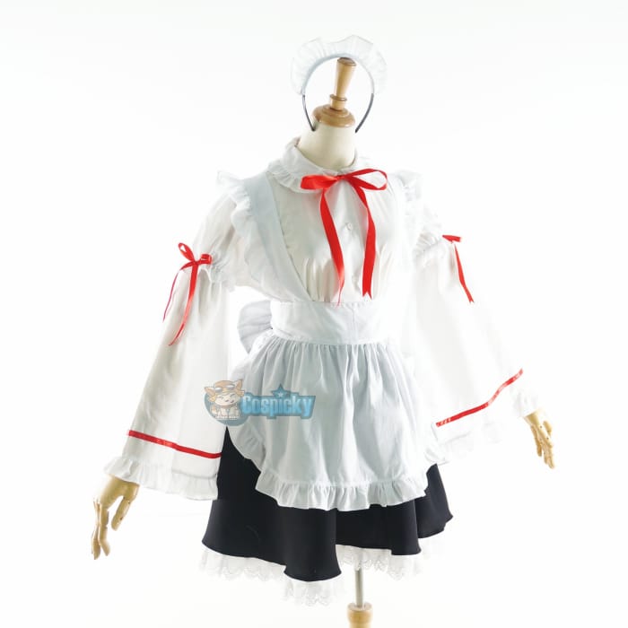 [Custom Made] Student Maid Dress Cosplay Costume CP153693 - Cospicky