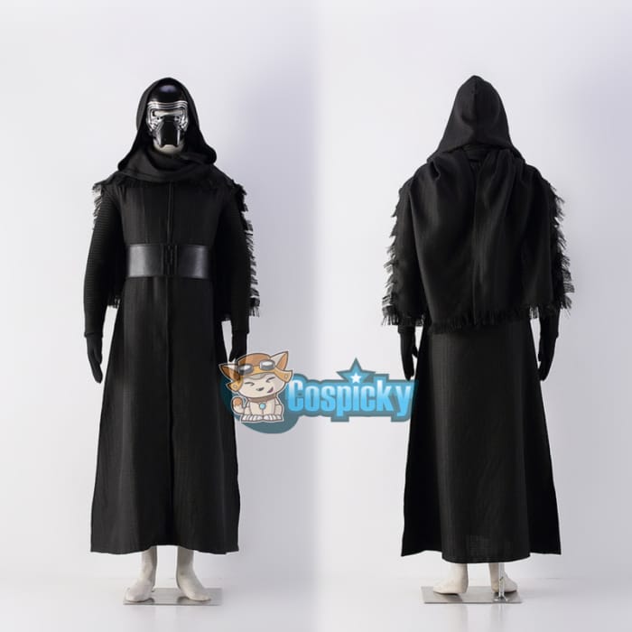 [Custom Size] Star Wars 7 The Force Awakens Kylo Ren Cosplay Costume Set with Mask CP164876 - Cospicky