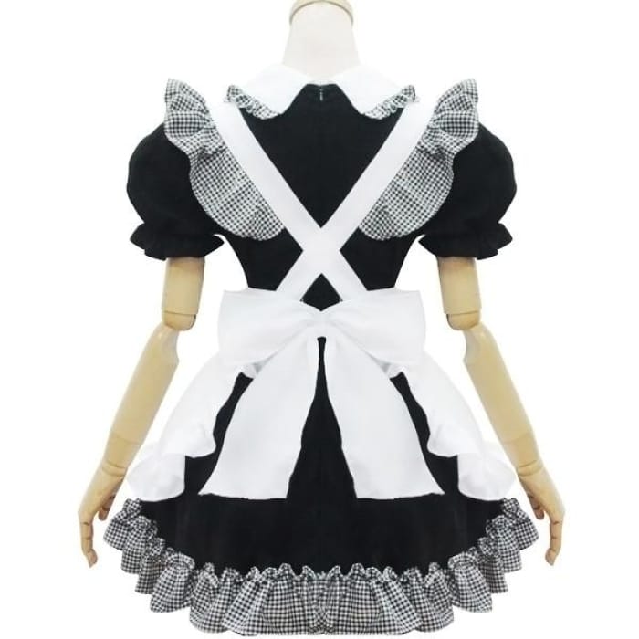 [Custom Size] Sweet Bow Maid Dress Cosplay Costume CP153702 - Cospicky