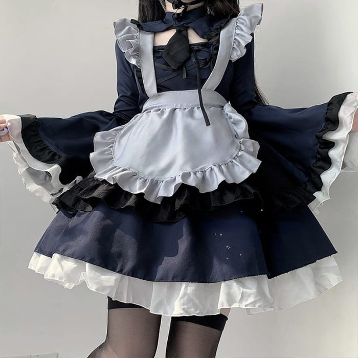 Cute Kitagawa Marin Dress-up Darling Maid Lolita Dress