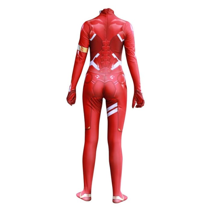 Darling in the Franxx Zero Two 002 Jumpsuit Cosplay Costume C13150 - Cospicky
