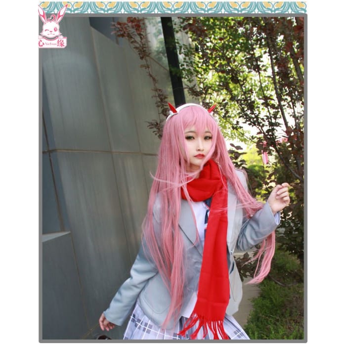 DARLING in the FRANXX Zero Two Cosplay Costume Set-9