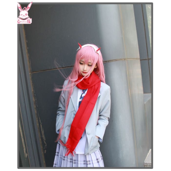 DARLING in the FRANXX Zero Two Cosplay Costume Set-13