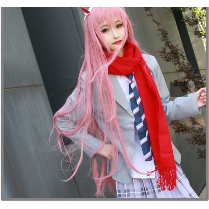 DARLING in the FRANXX Zero Two Cosplay Costume Set-8