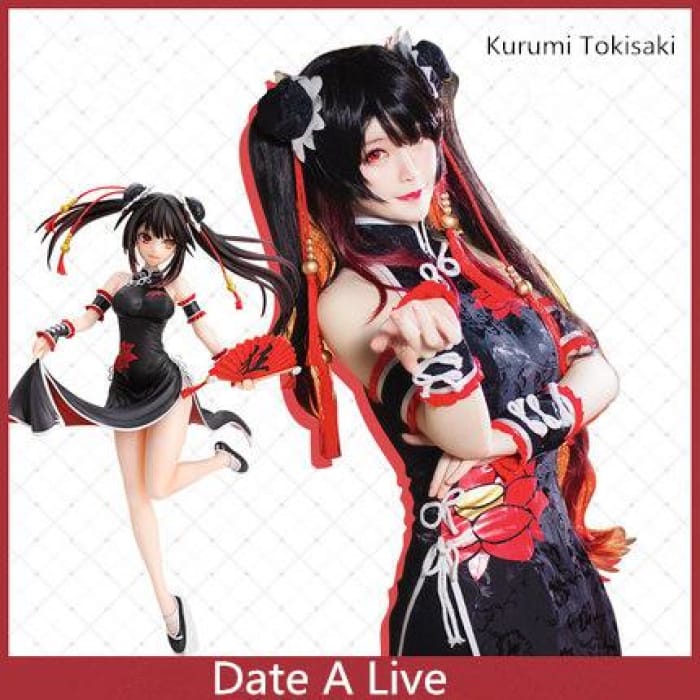 [Date A Live ]Kurumi Tokisaki Cosplay Costume SS0593 - Cospicky