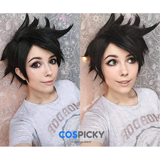 Deep Brown Overwatch Tracer Wig CP167920 - Cospicky