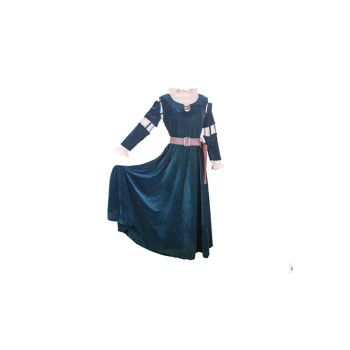 Disney Movie Brave Princess Merida Dress Outfit cosplay costume - Cospicky