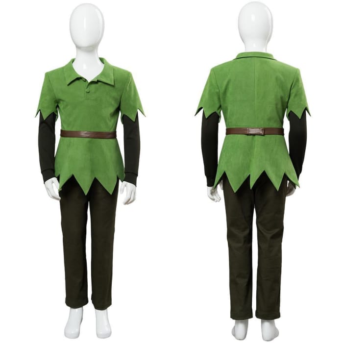 Disney Movie Peter Pan Kids Cosplay Costume - Cospicky