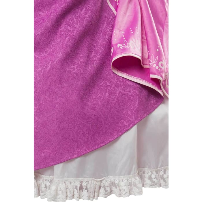 Disney Tangled Rapunzel Tangled Ever After cosplay dress costume Pink - Cospicky