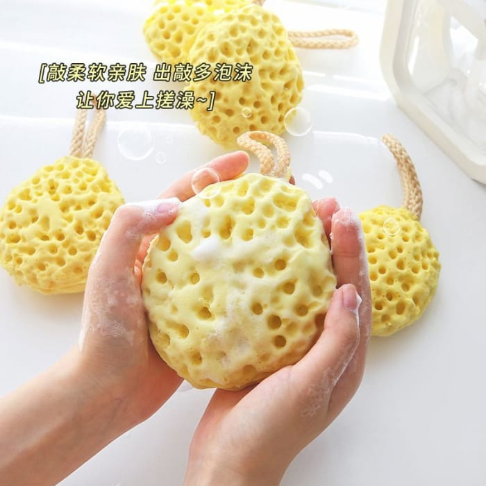 Facial Cleaning Sponge YC1436 - Yellow / One Size - Skin 