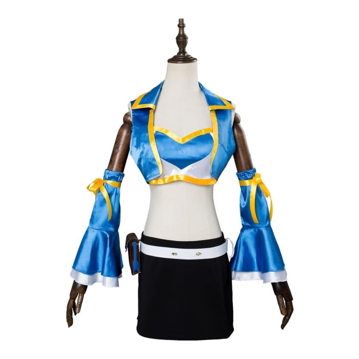 Fairy Tail Season 2 Lucy Heartfilia Outfit Cosplay Costume - Cospicky