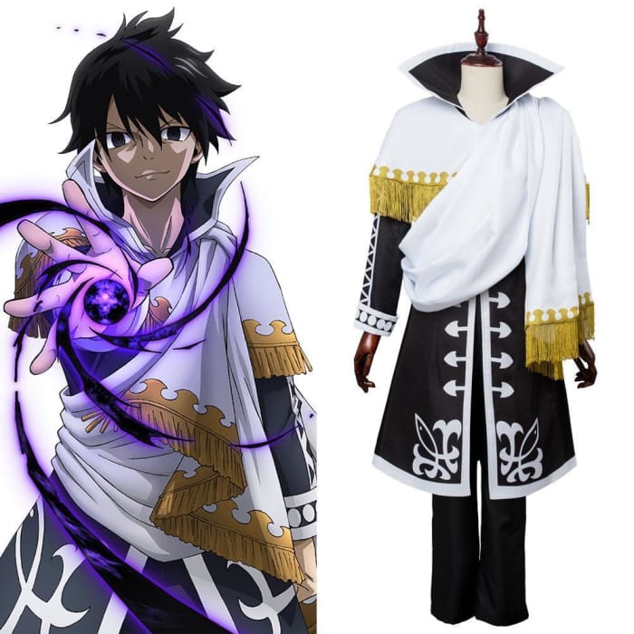 Fairy Tail Season 5 Zeref Dragneel Emperor Outfit Cosplay Costume - Cospicky