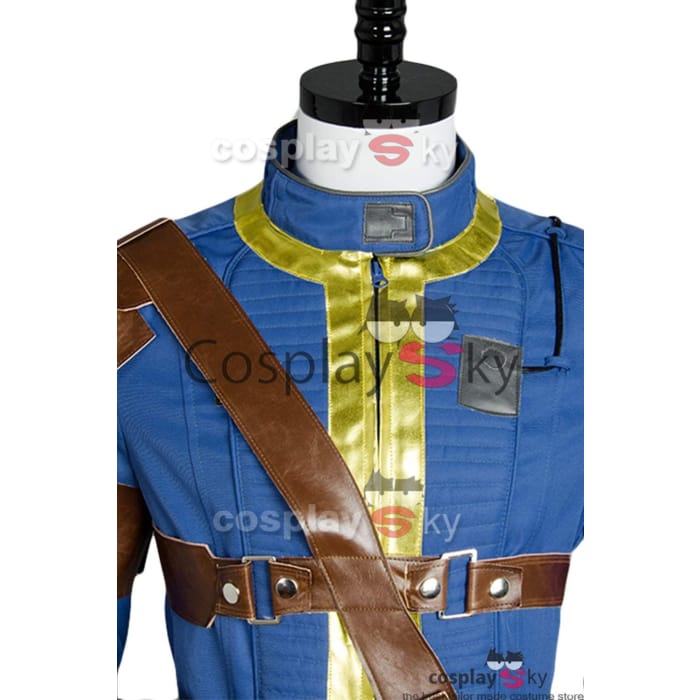 Fallout 4 FO Nate Vault #111 Outfit Jumpsuit Uniform Cosplay Costume - Cospicky