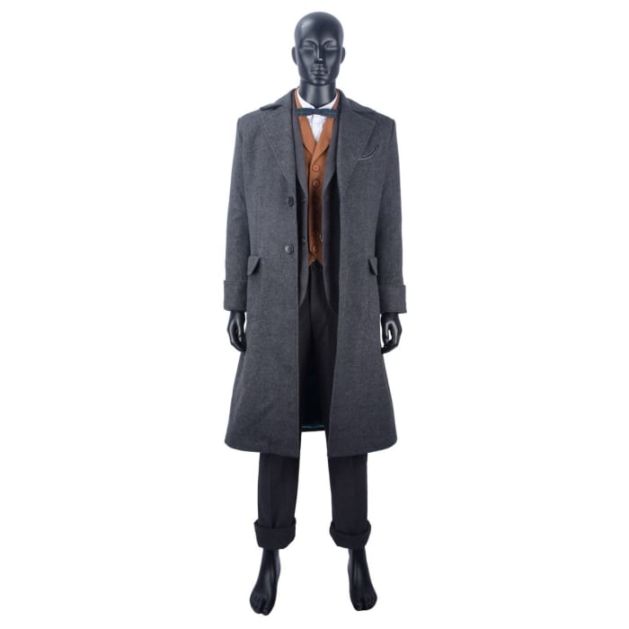 Fantastic Beasts: The Crimes of Grindelwald Newt Scamander Coat Cosplay Costume NEW - Cospicky