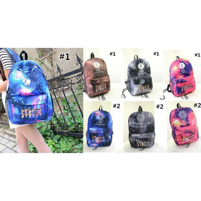 Fashionable EXO Galaxy Backpack CP165304 - Cospicky