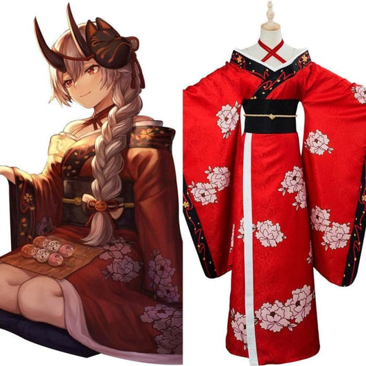 Fate/Grand Order Tomoe Gozen Kimono Cosplay Costume - Cospicky
