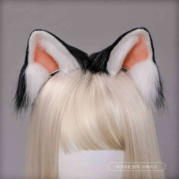 Fluffy Cat Ear Headband-8