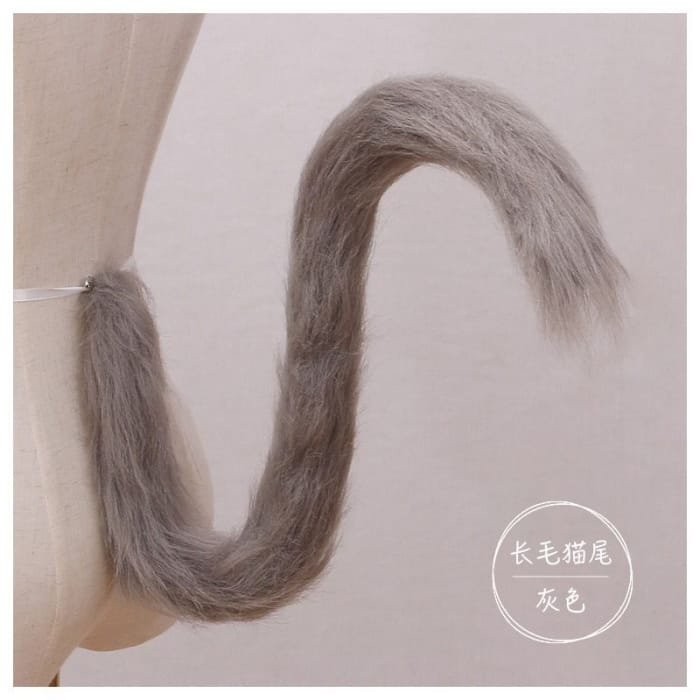 Fluffy Cat Tail-11